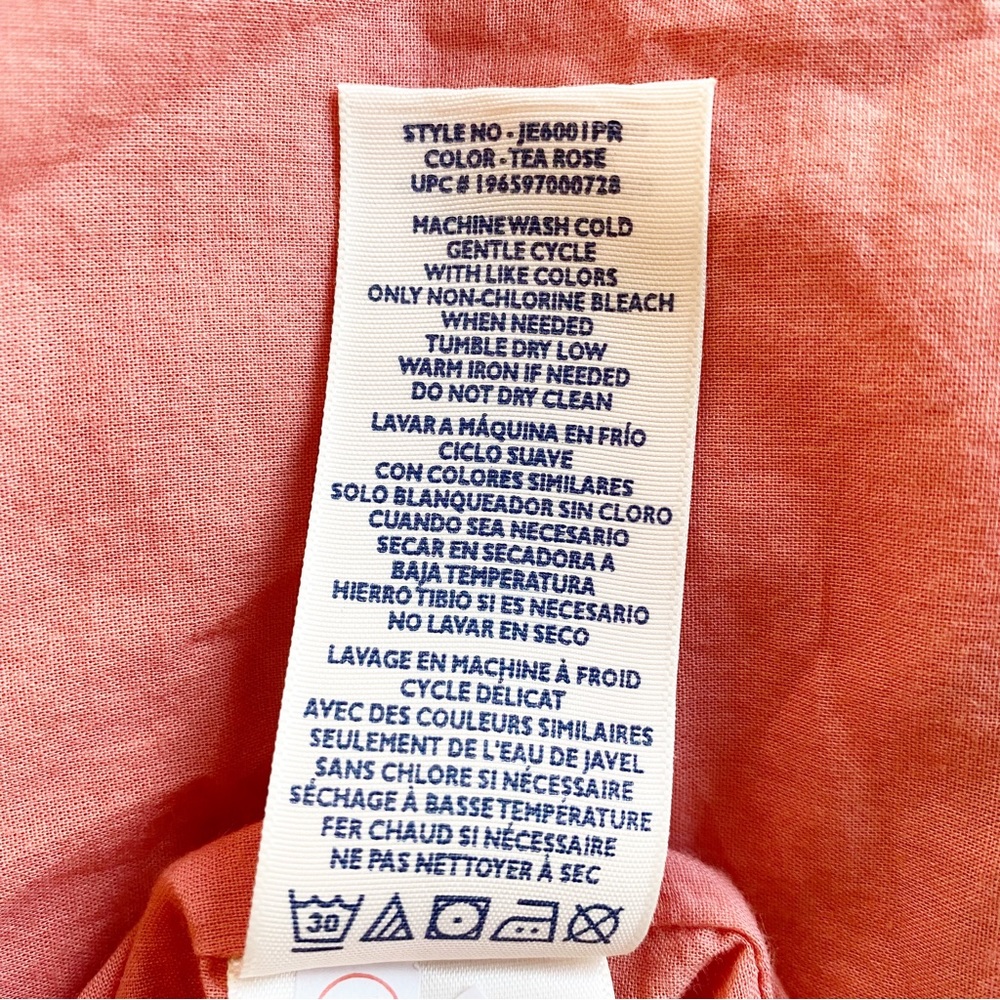 Joie Maxi Dress in Tea Rose Orange Pink Size S NWT - Picture 12 of 15